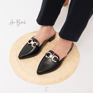 ZEMORA Ava Sandal Mules Wanita Heels 3 Cm