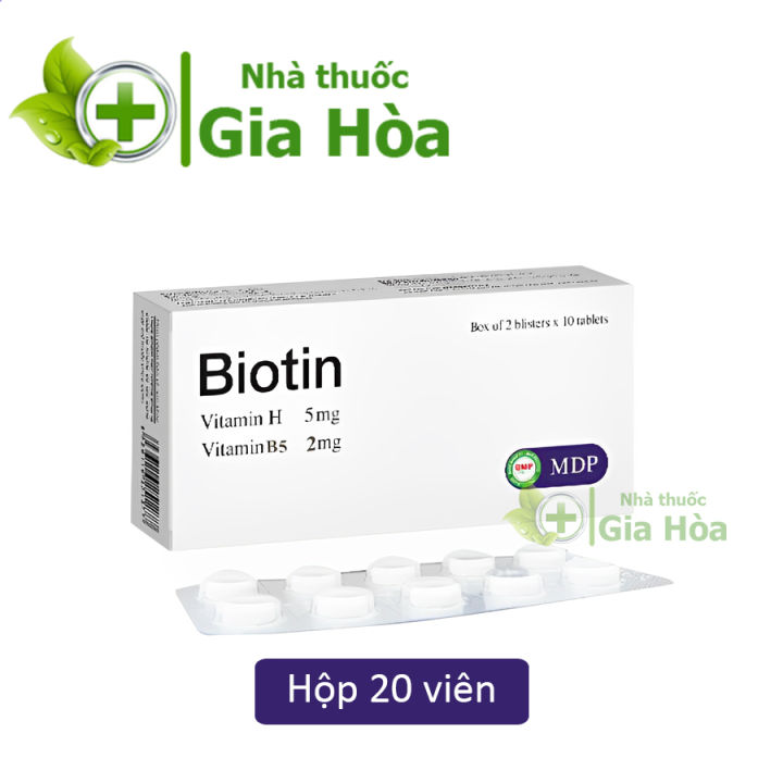 Các dạng bào chế của Biotin