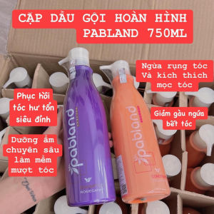 Dầu gội Pabland chính hãng dầu gội hoàn hình tóc 2*750ml