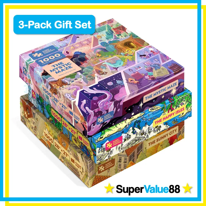 MAGIC PUZZLE（1000ピース）3種セット 本日限定1000ピース