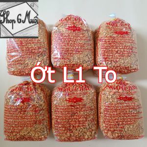 (SỈ 10KG) Muối ớt Tây Ninh Ngọc Châu loại 1 to (chay mặn đều dùng được) (20 túi 500gr)