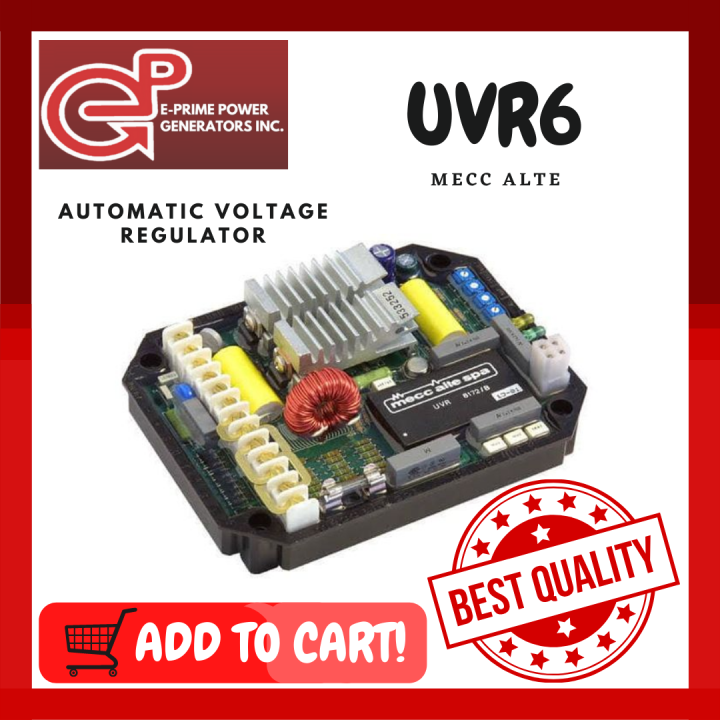 thumbnail image 2 of New UVR6 Automatic Voltage Regulator (AVR) For Mecc Alte Generators – Unbranded/Generic 2 of 3