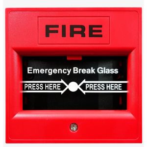 Fire Alarm Switch Break Glass Manual Call Safety Emergency Exit Push Button for warehouses museums libraries office buildings