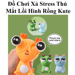 Đồ Chơi Xả Stress Thú Mắt Lồi Hình Rồng Đáng Yêu
