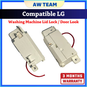 Compatible LG Washing Machine Lid Lock WF-HX120GV / WF-HX130V / WF-HX140GV /WF-HX150 (lock pintu) DOOR LOCK DOOR