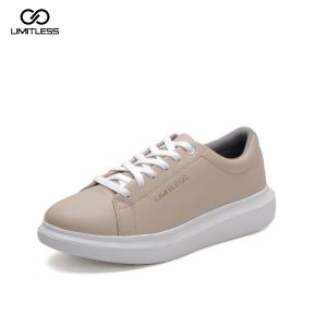 LIMITLESS Sepatu Sneakers Perempuan Olahraga LISA Kasual Fashionable Elegant Sneakers Cewek Dewasa Kekinian Korean Style Hitam Anti Slip Terbaru 2023