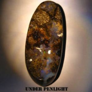 24.0 Ct Natural Multi Color Australian Boulder Opal Loose Gemstone