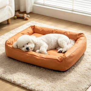 OUTOPEN Removable Cat Sofa Bed Waterproof Zipper Style Pet Kennel Moisture Proof Nonskid Bottom Dog Sleeping Mat Indoor Use