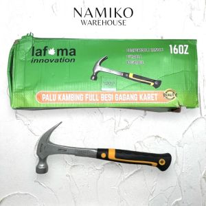 palu kambing full besi silver gagang fiber LAFUMA 8 16 oz