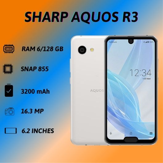 Sharp R3 Micro Điện thoại Sharp Aquos R3 6/128 màn 120hz siêu mượt | Lazada.vn