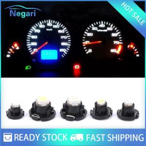 NG Motor✨ COD ✨ Car 10ชิ้น T3 LED T4.2 T4.7เมตรเครื่องมือ3528 NEO WEDGE Warning SWITCH วิทยุแผงหน้าปัดไฟรถยนต์