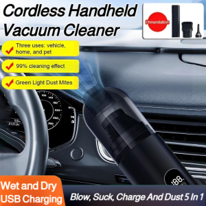Car Vacuum Cleaner 5in1 Cordless Vacuum Cleaner Rechargeable Wireless Vacuum Cleaners 智能手持吸尘器