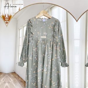 Gamis Anak Motif Talitha Series By Gamisa.id - Bahan Rayon Viscose Premium - Bisa COD