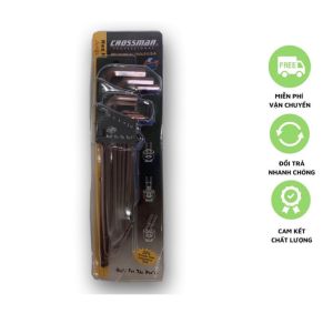 BỘ LÚC GIÁC 9 CHI TIẾT ĐẦU BI CROSSMAN THÉP NÂU SIÊU CỨNG