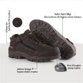 Sepatu Safety Pria Ujung Besi Sepatu Boots Proyek Lapangan Sepatu Sefty Kerja Sepatu Pria Hiking Ujung Besi Terbaru. 