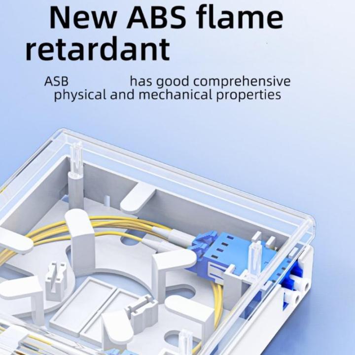 Fiber Opt Connection Box for 86 Standard Size Featuring Multiple ...
