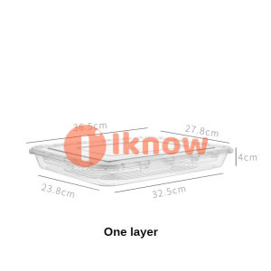 I know Dumpling Box Frozen Dumpling Freezer Tray Household Quick Frozen Artifact Put Wonton Fresh-keeping Frozen Multi-layer Refrigerator Storage Box