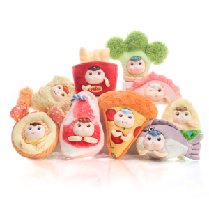 Friendsheep/COD/Aksesoris Boneka Kulkas Gourmet Stiker Magnetik Kotak Buta/Kotak Buta Kejutan/9 Jenis/Dapatkan Secara Acak*1/Dapatkan Kesempatan Mendapatkan Kentang Goreng Edisi Terbatas