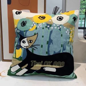 หมอนอิง ปลอกหมอน ปลอกหมอนอิง งาน​ปั​กลาย​ สวยงามมาก ของตกแต่งบ้าน ตกแต่งบ้าน แต่งห้องนอน แต่งห้องนั่งเล่น แต่งโซฟา สีไม่ตก ราคาสุดค้ม