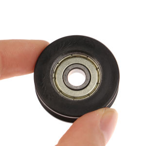 baoda Christmas Gift For Slide Door Window U Groove Roller Pulley 626 Bearing Steel Bearing Roller Injection-coated U-shaped Pulley Wheel
