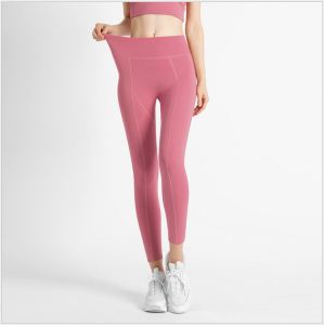 Good Quality Seamless Yoga Pants Women High Waist Tight Fit Elastic Fitness Leggings Sportswear Ladies Workout Running Sports Pants