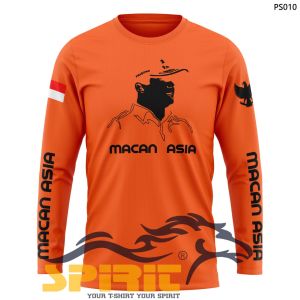 Baju kaos prabowo presiden 2024 katun premium lengan panjang big size jumbo