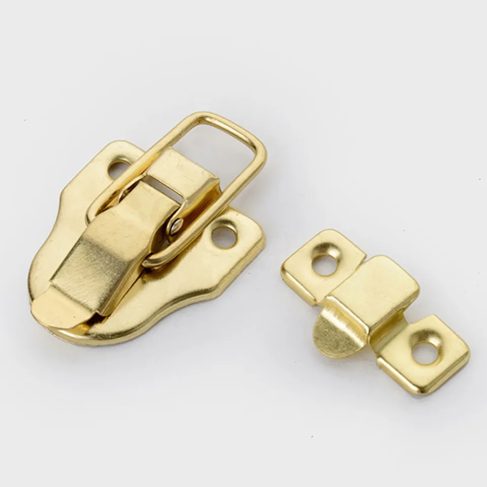 HAJXZH Antique Bronze Vintage Lock Hasp - Decorative Latch For Jewelry Box, Wooden Box, Furniture