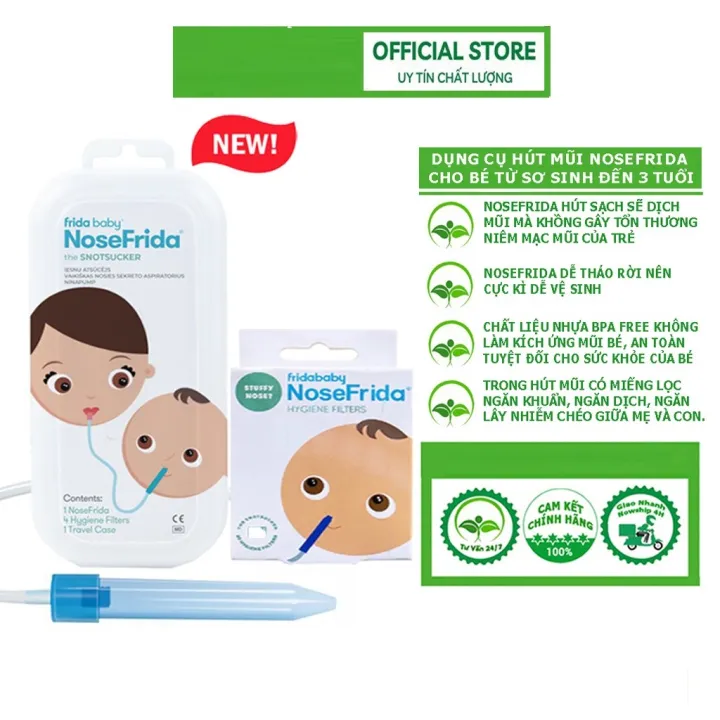 Dụng cụ hút mũi NoseFrida Thụy Điển