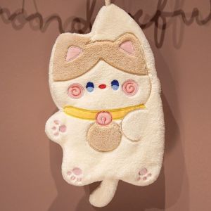 Lap Tangan Cute Cartoon Bulu Tebal Premium / Tebal Menyerap Air Kain Lap Handuk Hand Towel