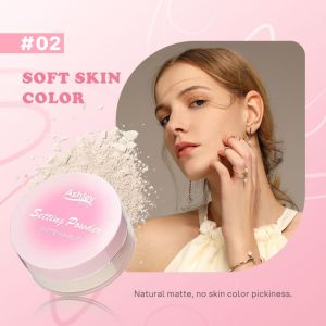 Ashley Shine Loose Powder Oil Control Matte Waterproof Face Powder Make Up AS8160