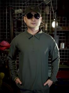 Chiến thuật đại bàng lát đường   Áo dài tay chụp ảnh T Áo sơ mi ngoài trời nhanh khô cổ gập tay dài mùa hè thoáng khí nhanh khô áo thể thao thường ngày