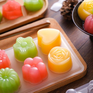 [Eqrbtl] 8-Hole Multi-Shape Soap Silicone Mold For DIY Chocolate Candy Jelly Dessert Ice Tray Making Crafts Soap Hand Gift Making
