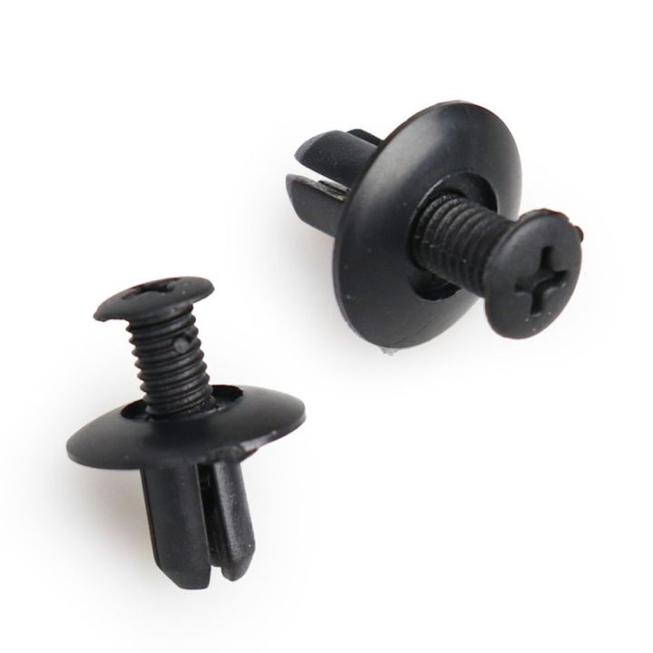 MING1996 Xe Bumper Fender Phụ Tùng ô tô 8mm Lỗ Phụ Kiện Xe Hơi Xe Fastener Clip Mở rộng Ccrew Xe Khóa Thẻ Đinh Tán Fastener Vít