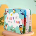 Quiet Book DIY Busy Activity Book Velcro Anak. 