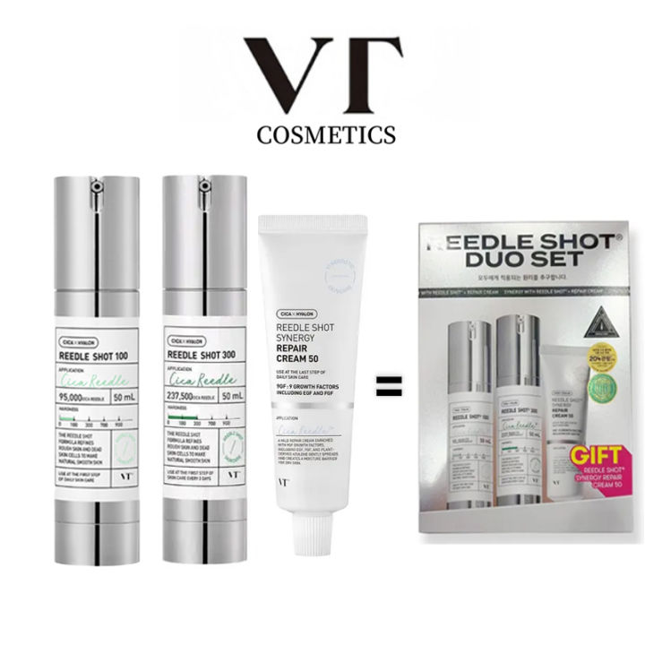 [100% Original] VT Reedle Shot Duo Set (Reedle Shot 100 50ml+Reedle ...