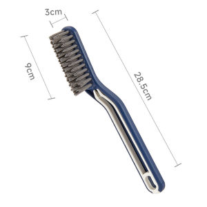 แปรงขัดพื้น แปรงขัดห้องน้ํา 2in1 แปรงทำความสะอาด แปรงขัดพื้นห้องน้ำ มีหัวแปรงเล็กขัดช่องว่าง ขัดพื้นจุดที่เข้าไม่ถึง ห้องน้ำ ห้องครัว