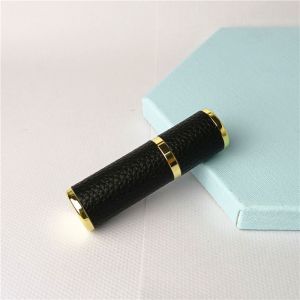 EASYEAH 5ml Spray Leather Refillable Perfume Portable Sub-bottling Empty Cosmetic Containers Cosmetic