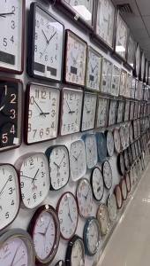 热卖新款12寸静音挂钟亚马逊客厅简约时尚石英时钟北欧钟表Wall Clock批发