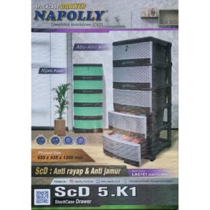 Napolly lemari termurah plastik pakaian minimalis contac 4 5 susun