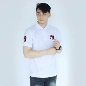 liso wear - Polo Shirt Distro Logo Bordir Atasan Kerah Pria Lengan Pendek