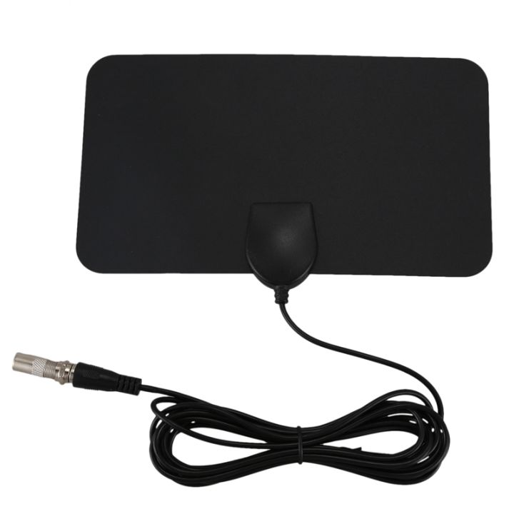 (NOQW) Flat HD Digital Indoor Zoom TV Antenna HDTV 50 Mile Range TVFox ...