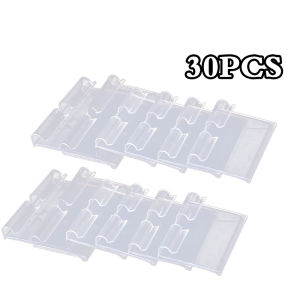 30PCS Label Harga Plastik PVC Price Tag Minimarket Price Tag Label Holder 6x42cm