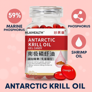 【Smooth And Worry-Free】Norwegian Krill Oil Antarctic Krill Oil Dietary Nutritional Supplement Nutrients For Improving Physical Fitness Dietary Supplements 挪威进磷虾鱼油