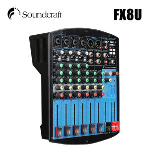 Soundcraft FX8U/EFX8/4USB professional 4/8 channel mixer amplifier fully functional supports various network broadcast and sound card mixers to meet the needs of various occasions