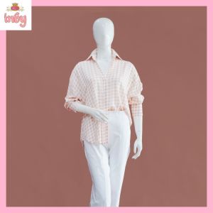 INBY FASHION - Baju kemeja Katun Rayon motif kekinian uk OverSize (09)