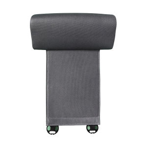 เบาะรองขาเบาะหนังสำหรับเบาะนั่งในรถยนต์หมอนถักสายรัดขาอเนกประสงค์ที่วางเท้านุ่ม