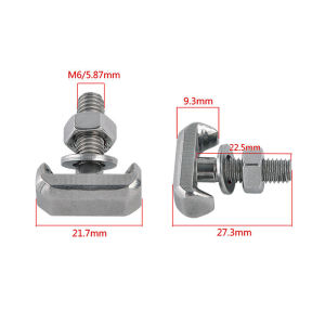 [Eqrbtl] T-Bolts Screw Stainless Steel M6 Battery Terminal Connectors Battery Connector