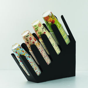 Rak Cup Organizer BESI PLAT Paper Cup Dispenser Cup Holder
