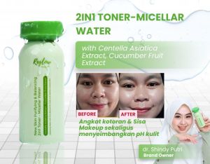 Reglow Skincare Toner Skincare Resmi Wash Cream Perawatan Wajah Berjerawat BPOM