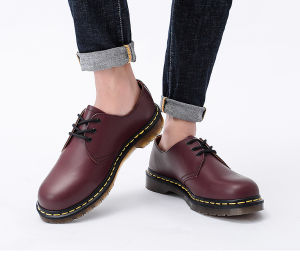 (With Box)Classic Men Dr Martin Boots Mens Low-cut Martin Boot Couple Boots Women Outdoor Leather Boots for Men for Women